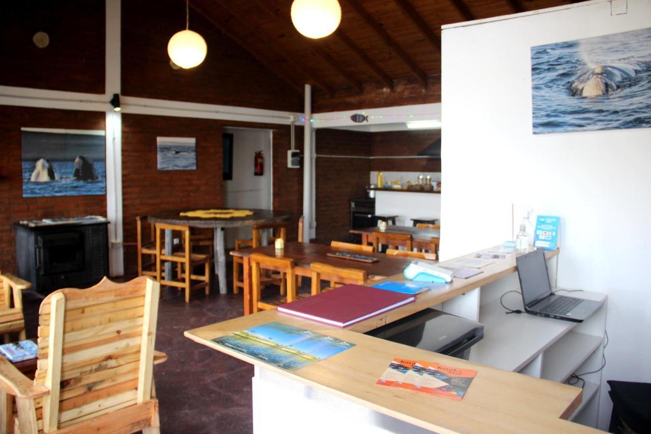 Hostel Bahia Ballenas 푸레르토피라미드 외부 사진